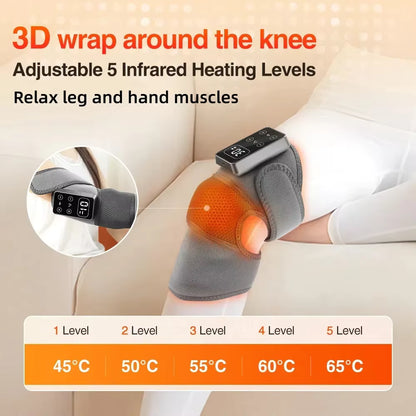 3-in-1 Electric Heating Knee, Elbow & Shoulder Massager