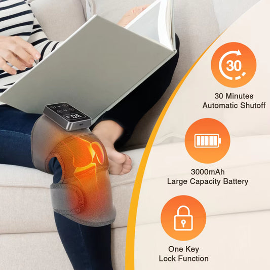 3-in-1 Electric Heating Knee, Elbow & Shoulder Massager